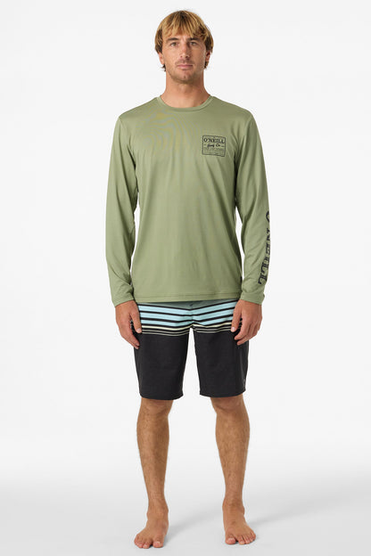 Block UPF Long Sleeve Tee