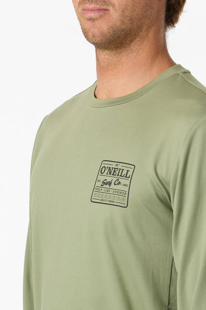 Block UPF Long Sleeve Tee
