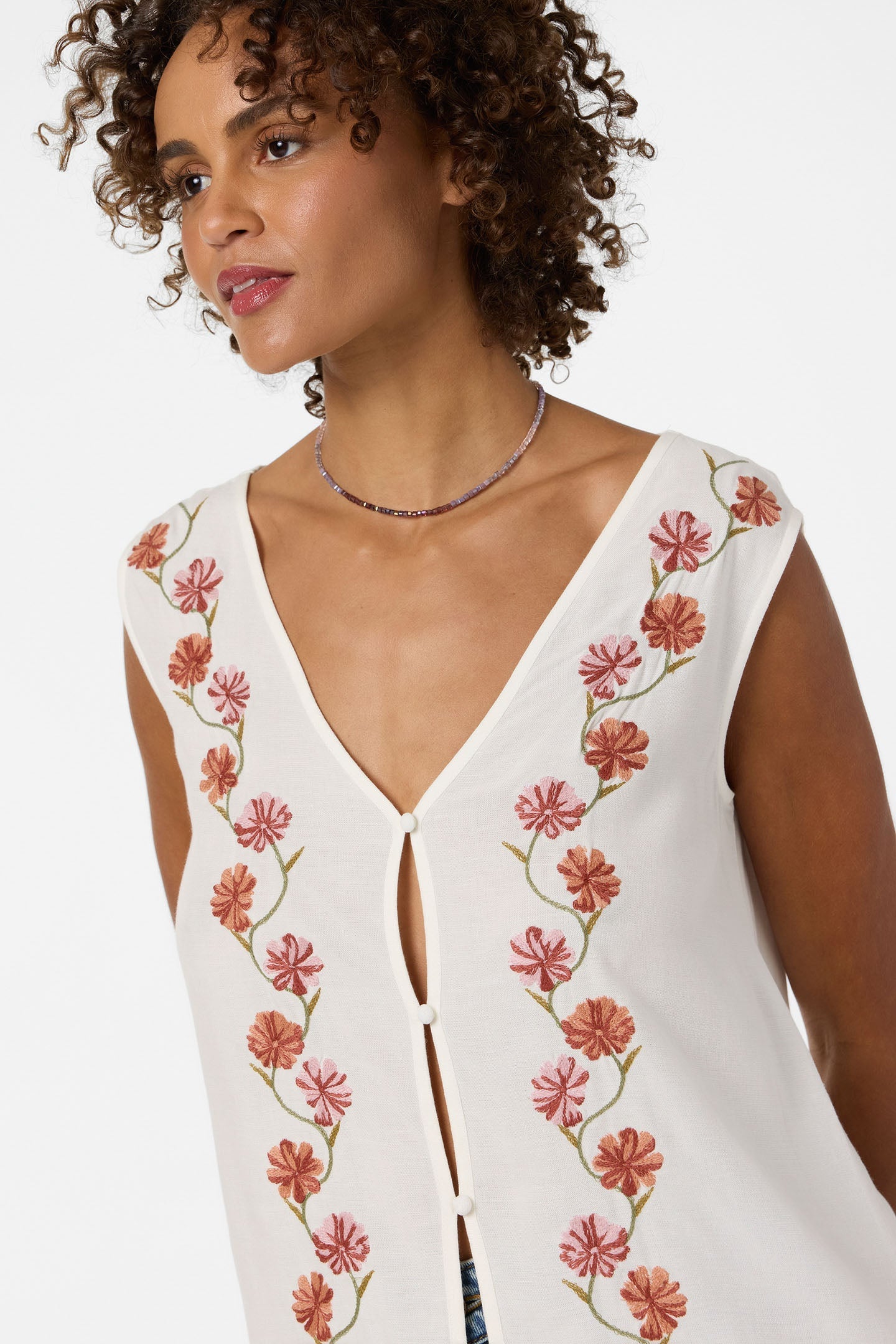 Farren Floral Top