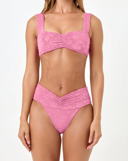 Bardot Bikini Bottom - Hottest Pink