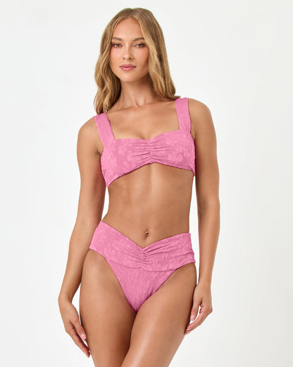 Bardot Bikini Bottom - Hottest Pink