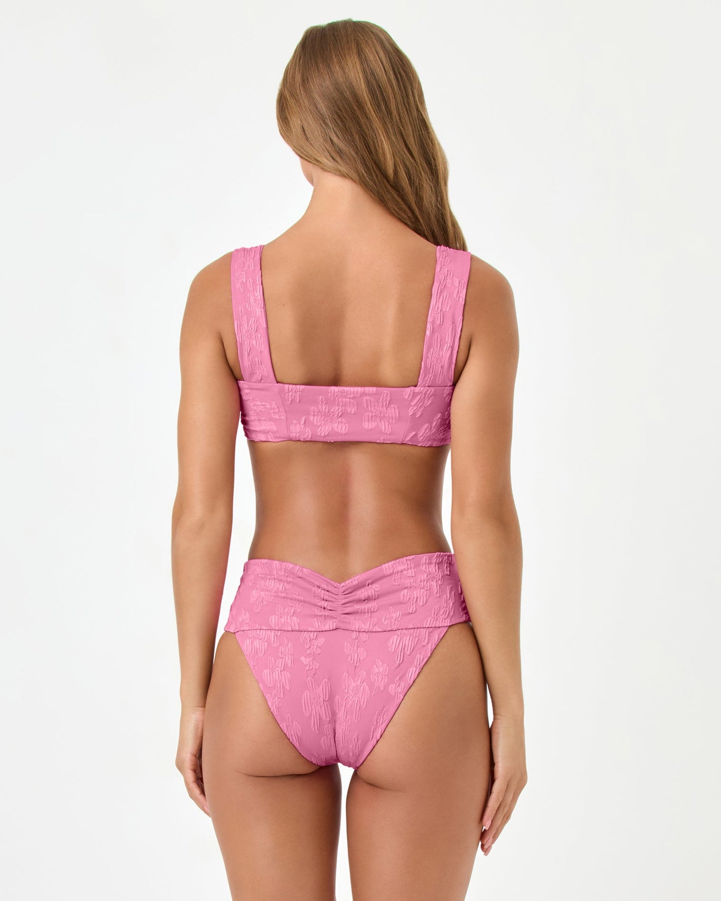 Bardot Bikini Bottom - Hottest Pink