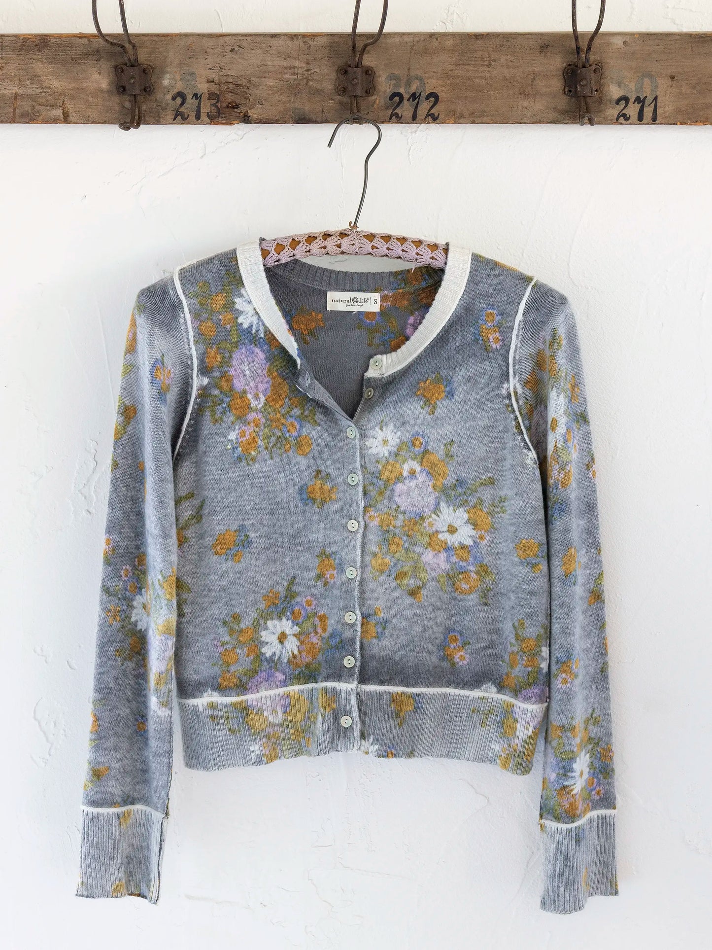 Your Everything Cardigan Sweater - English Garden Charcoal