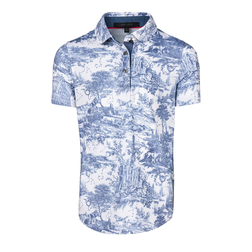 Girl's Scarlett Huntress Toile Polo