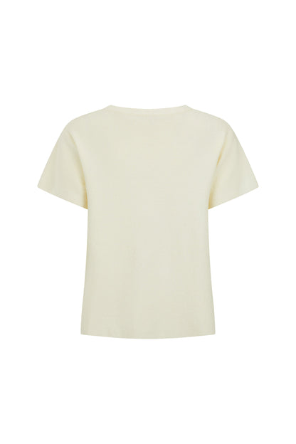 Sage Tee In White