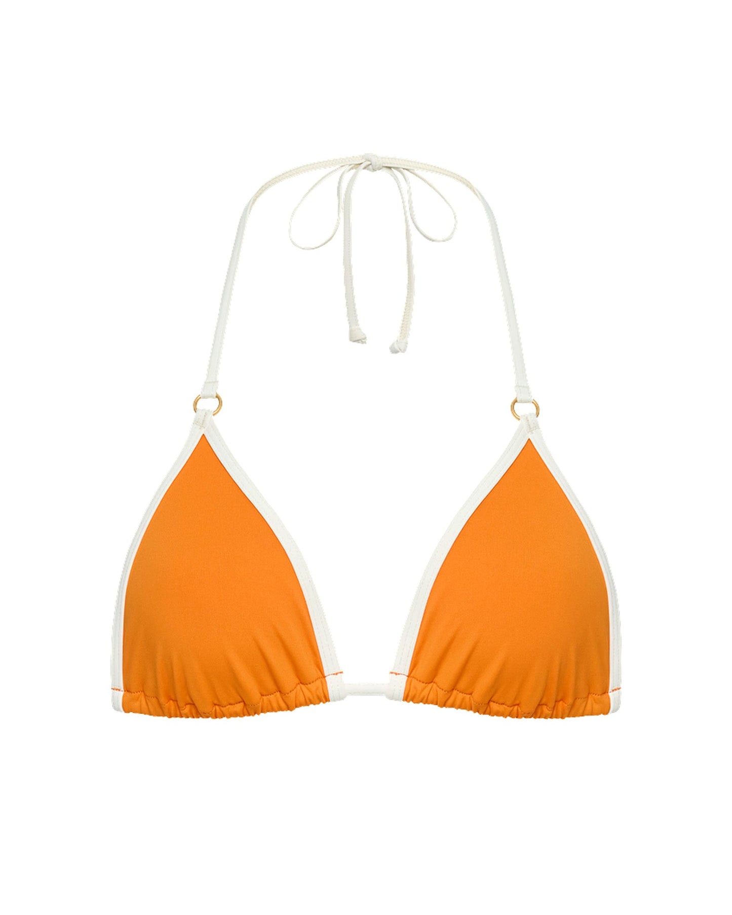 x The Salty Blonde Banning Bikini Top - Citron-Cream