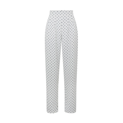Polka Dot Wide Legs
