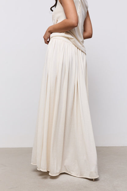 Sheer Knitted Maxi Skirt