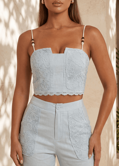 Simple Moments Two Piece Set - Blue