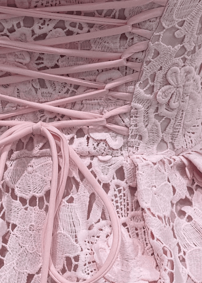 Sweet Devotion Floral Mini Dress - Pink