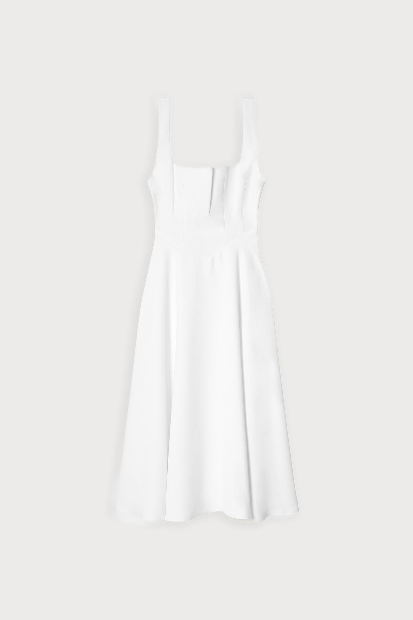 Square Neck Midi Dress