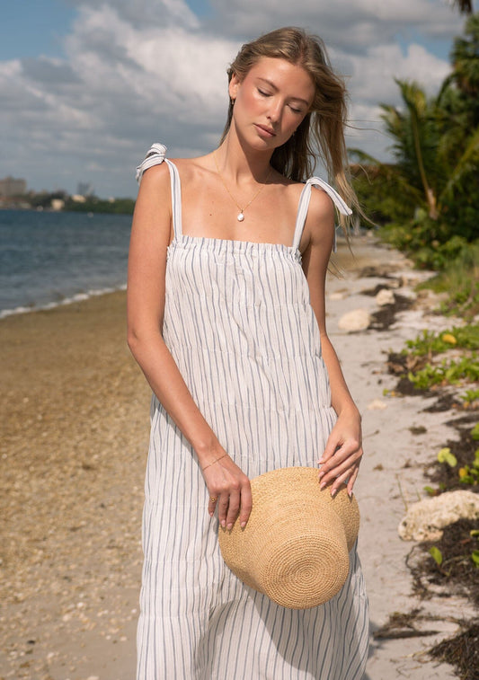 Raye Striped Maxi Dress