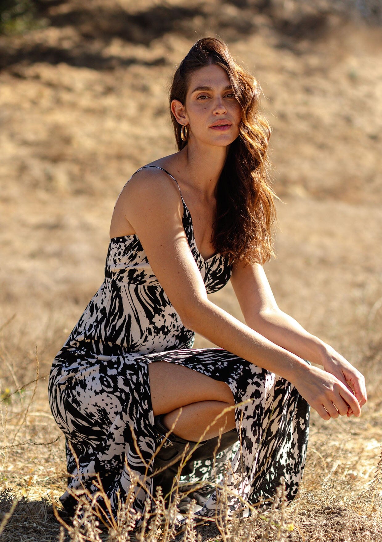 Midnight Oasis Maxi Dress