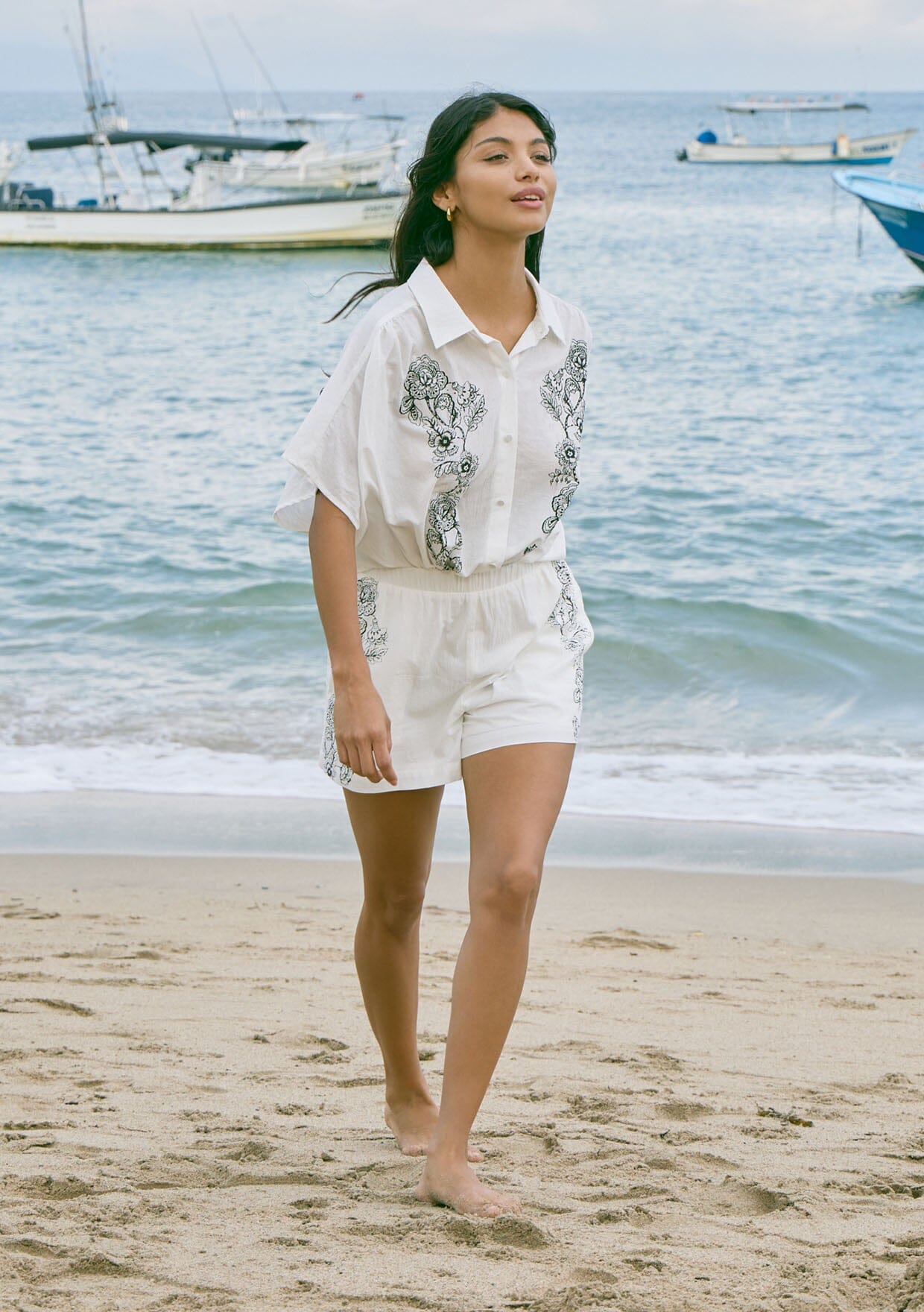 Sun Spell Twist Front Top