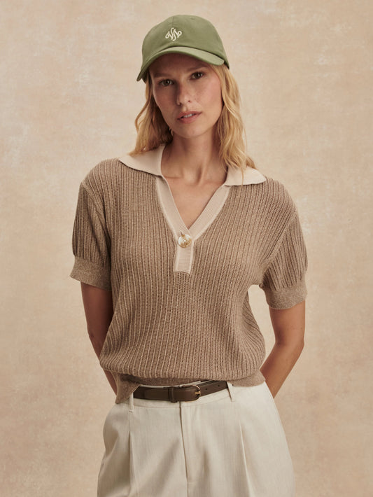 Varley Perine Knit Polo