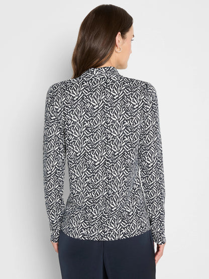 Geo Toss Knit Top