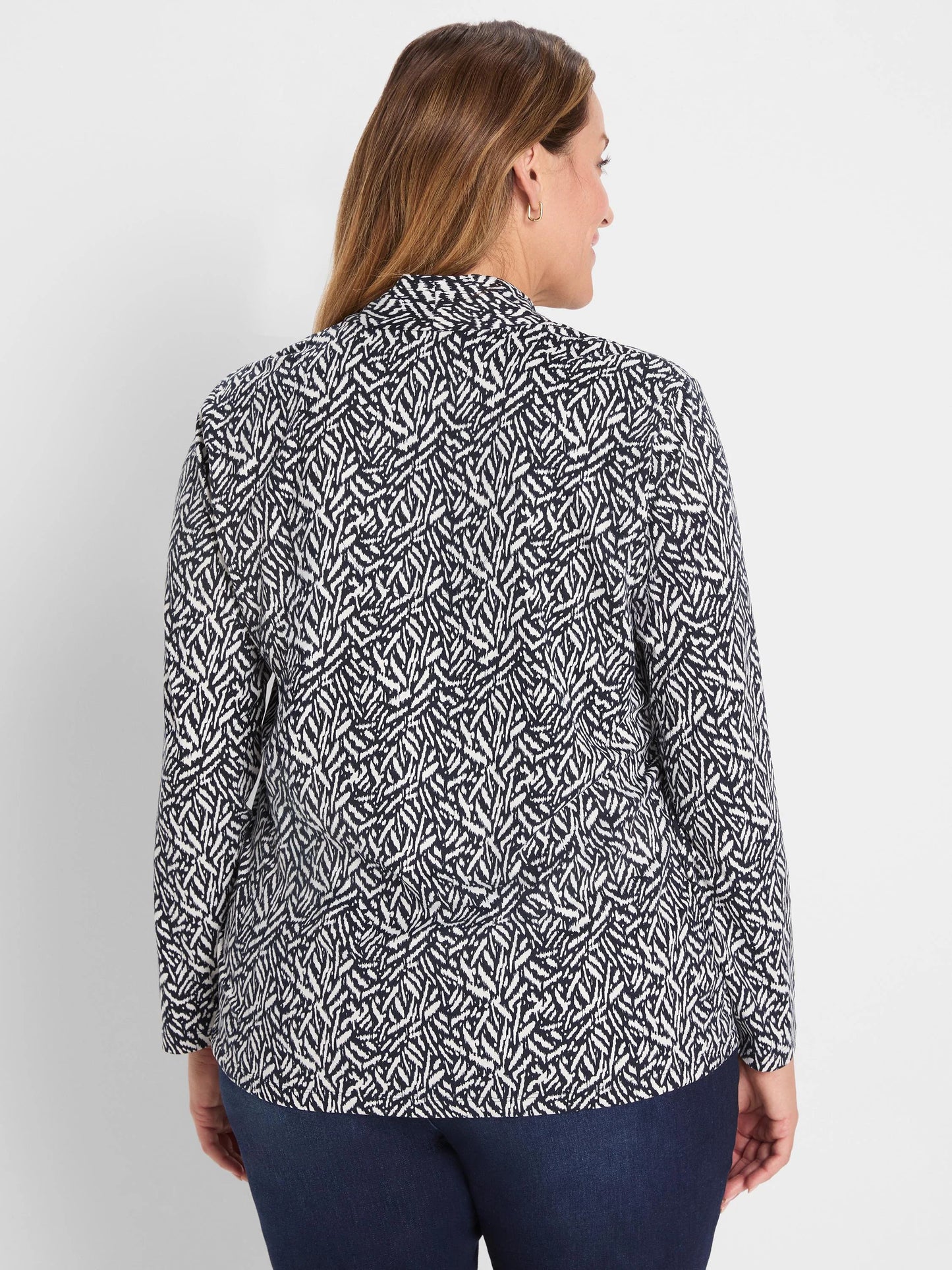 Geo Toss Knit Top