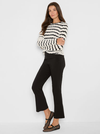 Cozy Waves Striped Sweater
