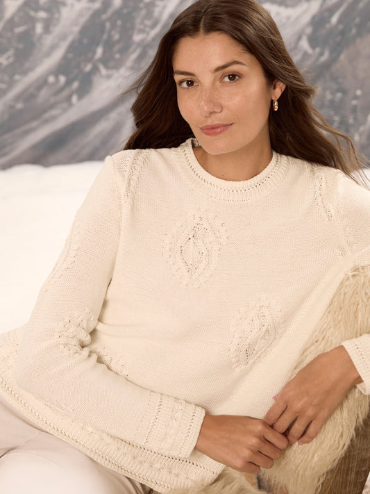 Paisley Dot Sweater