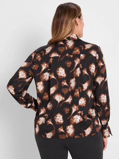 Golden Ginko Popover Shirt
