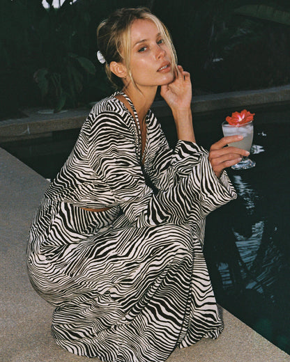 Say When Maxi Dress - Animal