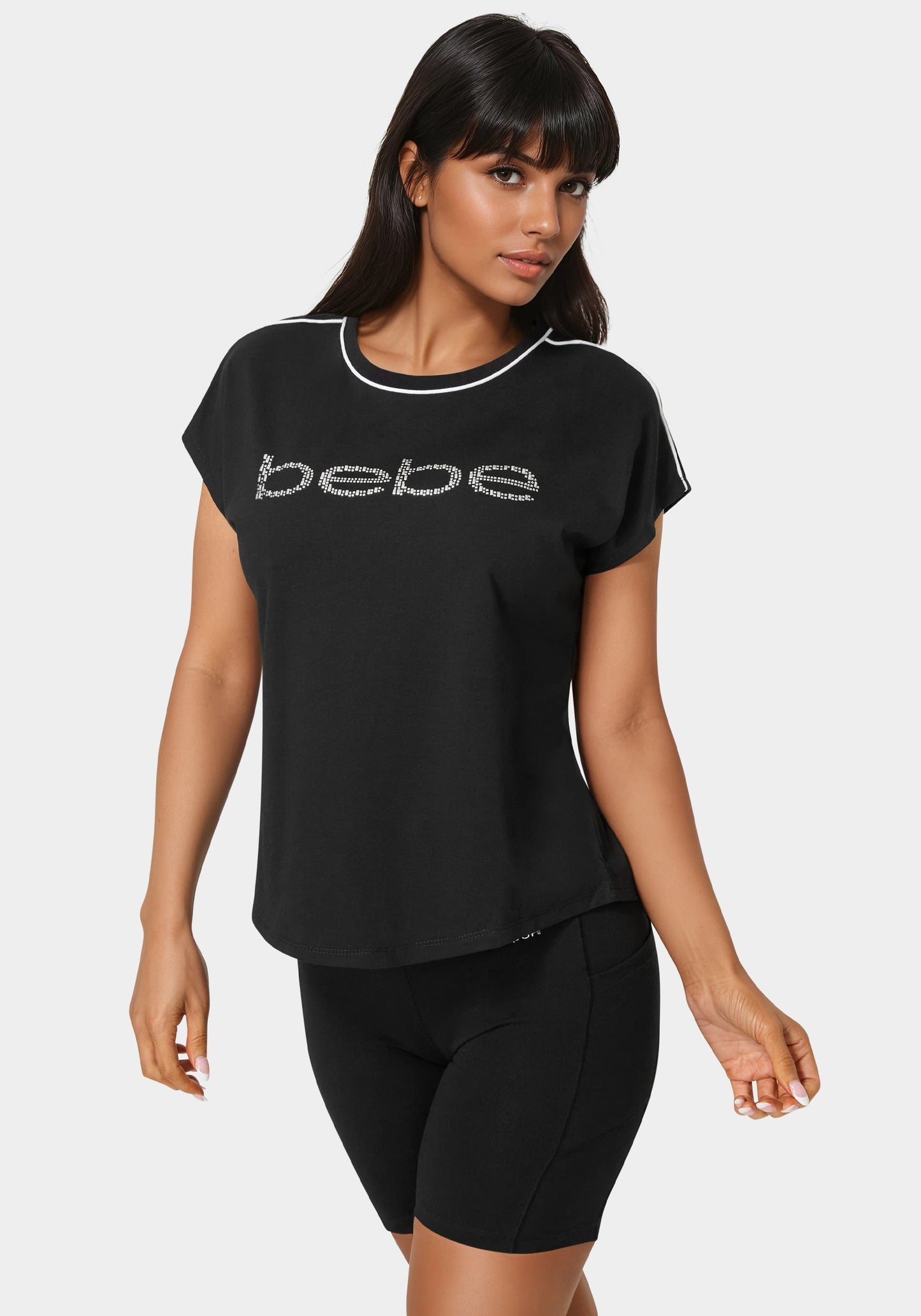 Crew Neck Logo Tee