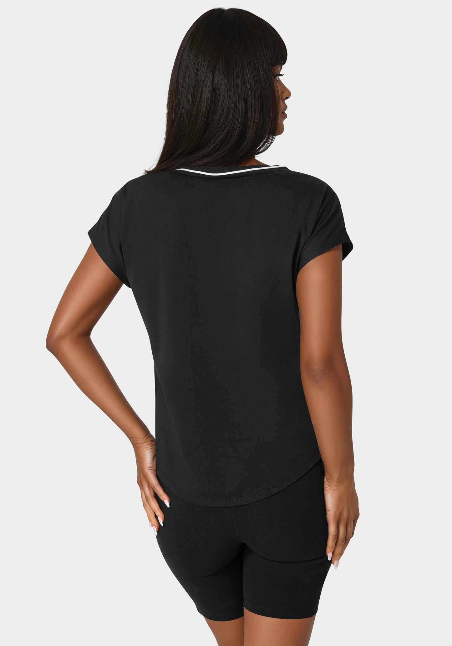 Crew Neck Logo Tee