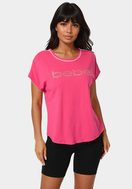 Crew Neck Logo Tee