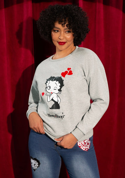 Betty Boop Cozy Pullover