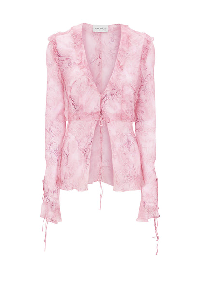 Cobra Blouse Pink