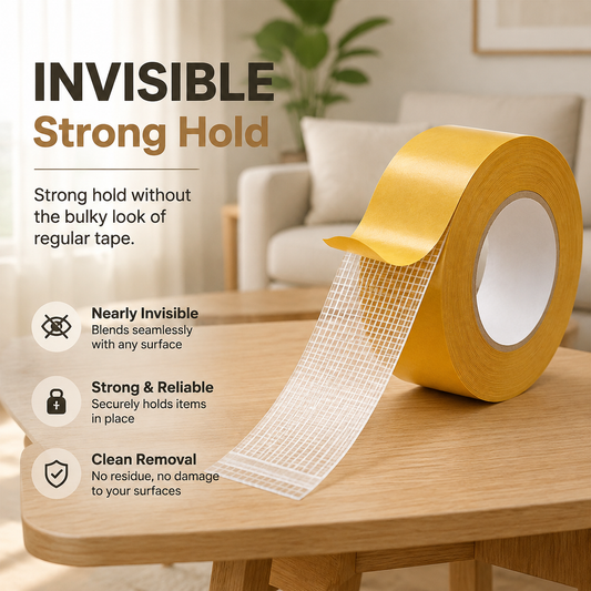 High-Tack Double-Sided Mesh Tape