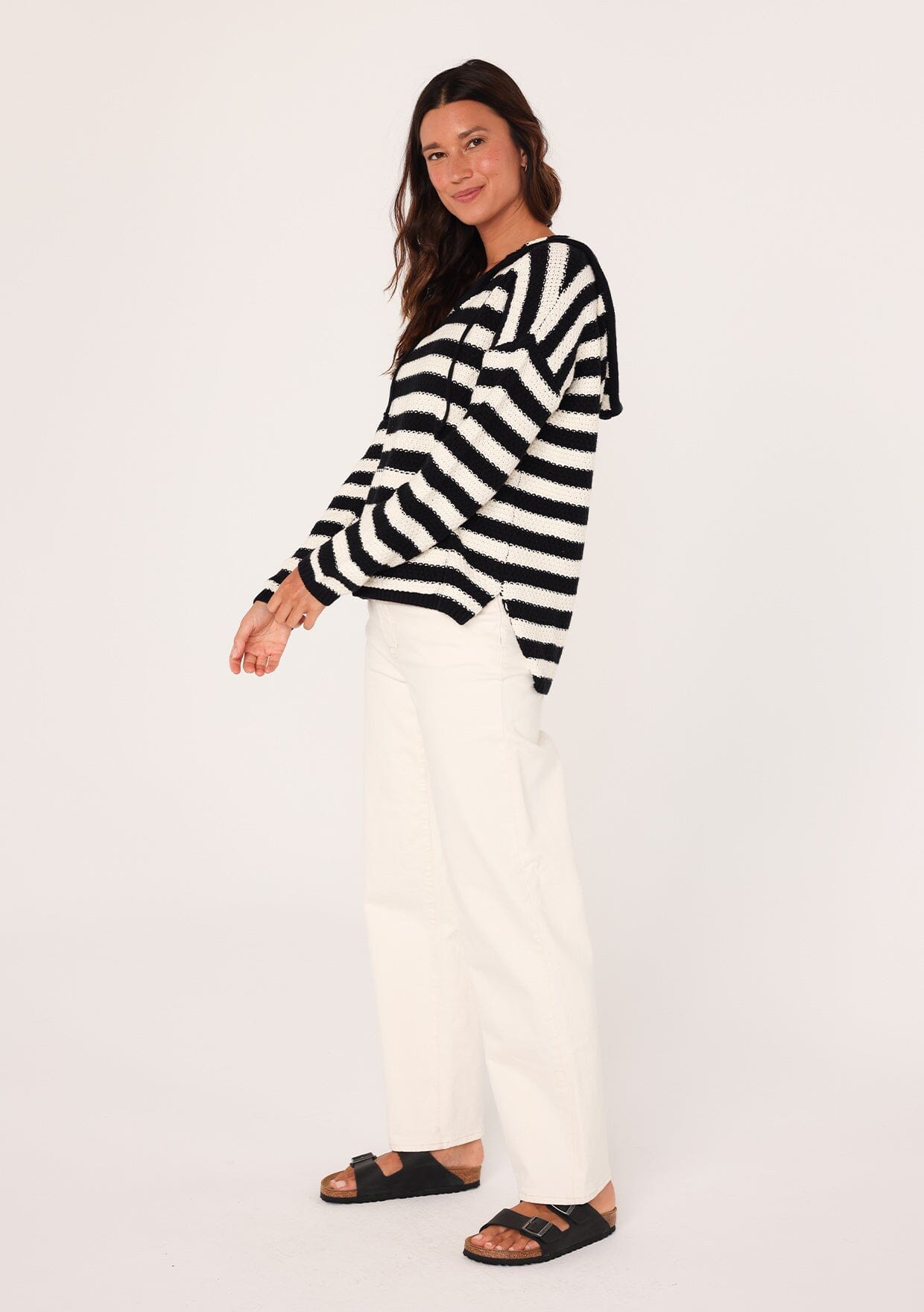 Marina Striped Hoodie