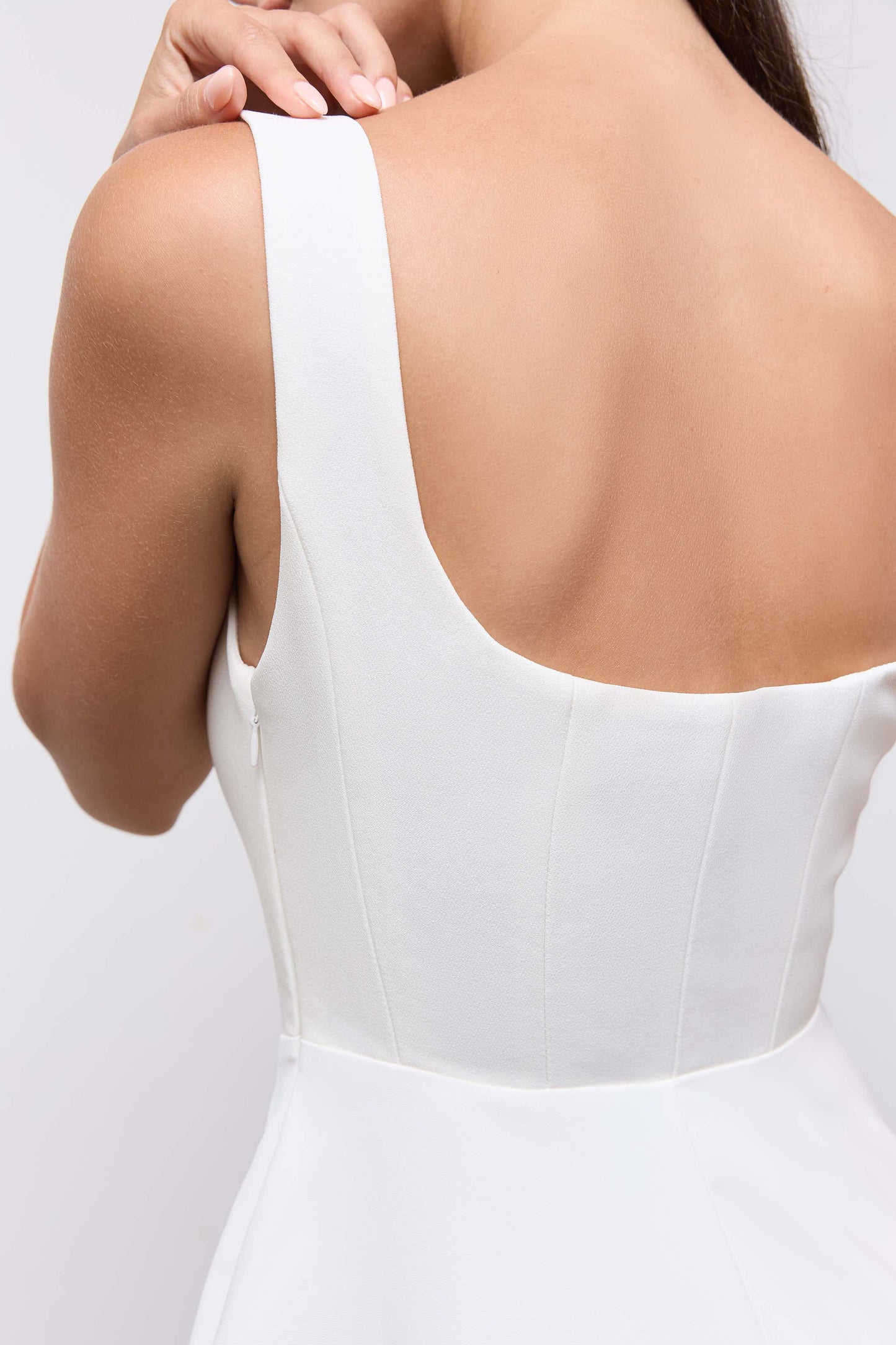 Square Neck Midi Dress