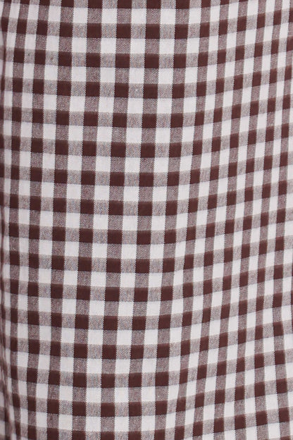 Abbott Pants - Brown Gingham