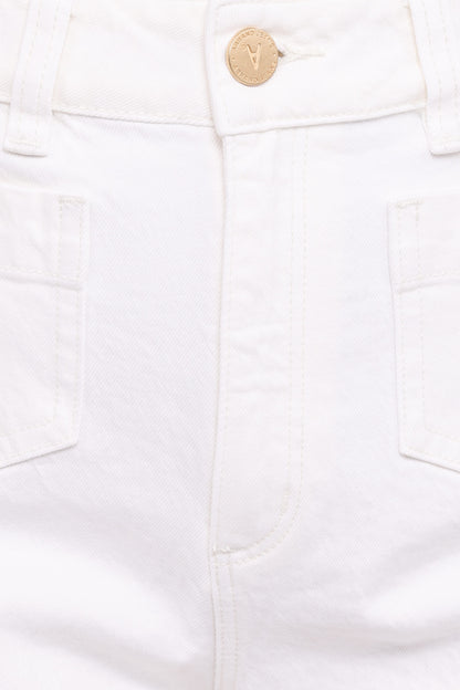 Abrand Venice Shorts - White Gold