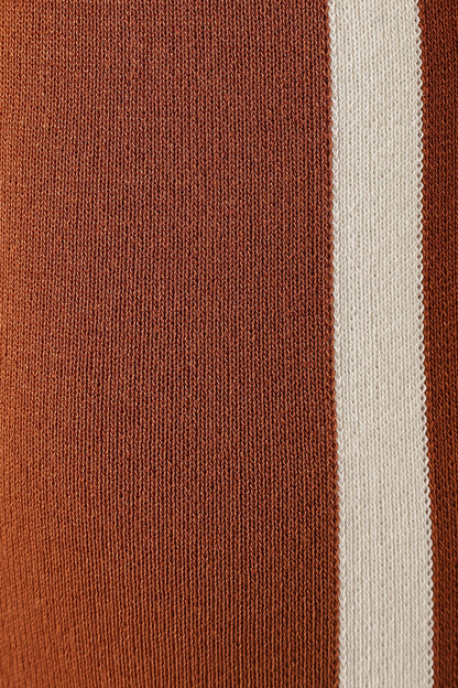 Collins Knit Pant - Brown