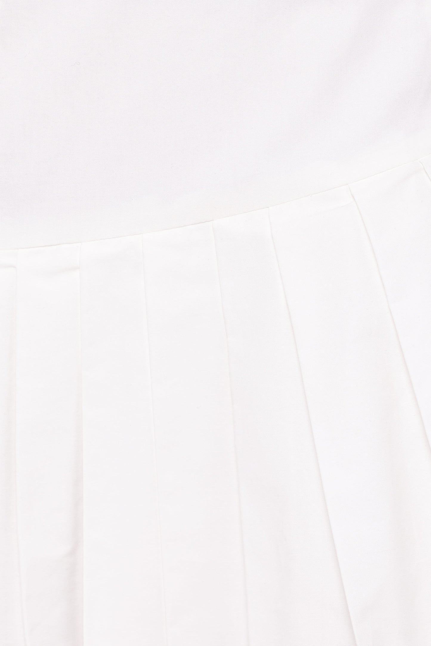 Cygnus Pleated Mini Skirt - White