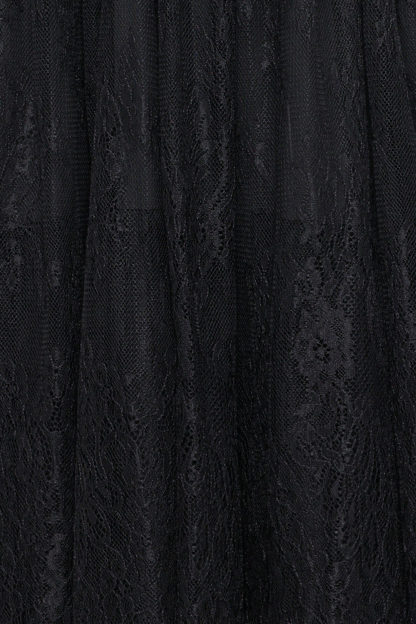 Bloom Strapless Maxi Dress - Black Lace