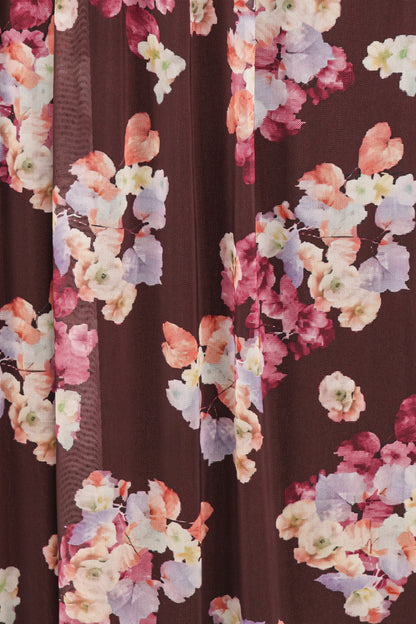Calypso Maxi Dress - Purple Floral