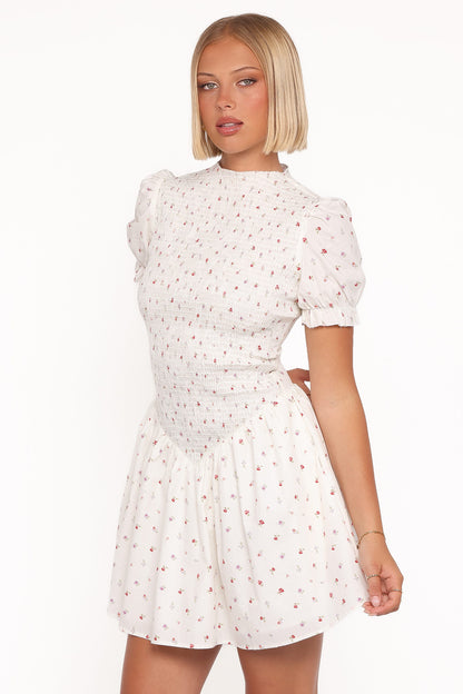 Celine Mini Dress - Ditsy Floral