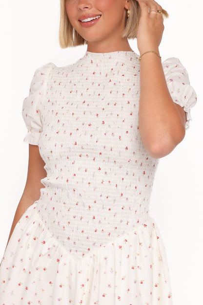 Celine Mini Dress - Ditsy Floral