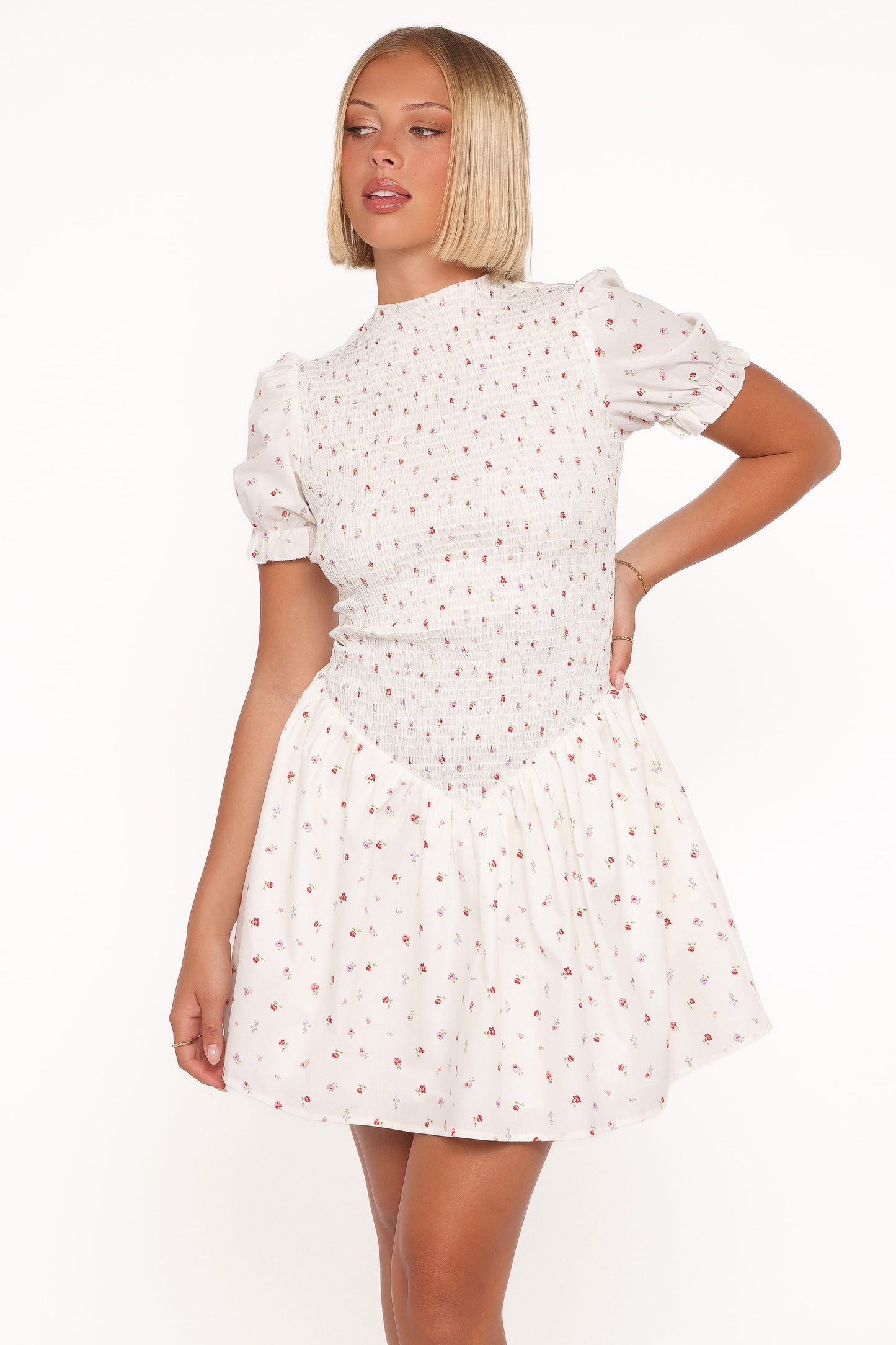 Celine Mini Dress - Ditsy Floral