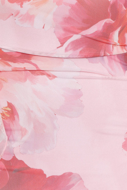Chiara Maxi Dress - Pink Peony