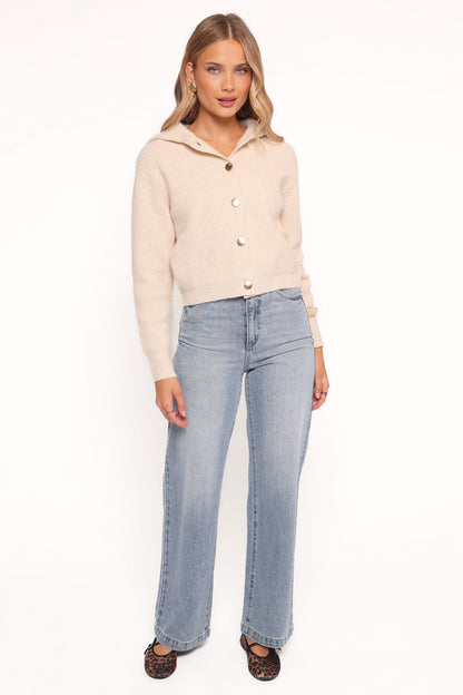Anais Knitted Jacket - Ecru