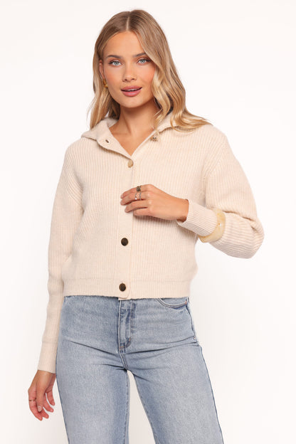 Anais Knitted Jacket - Ecru