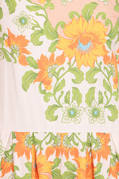Claire Playsuit - Spring Floral