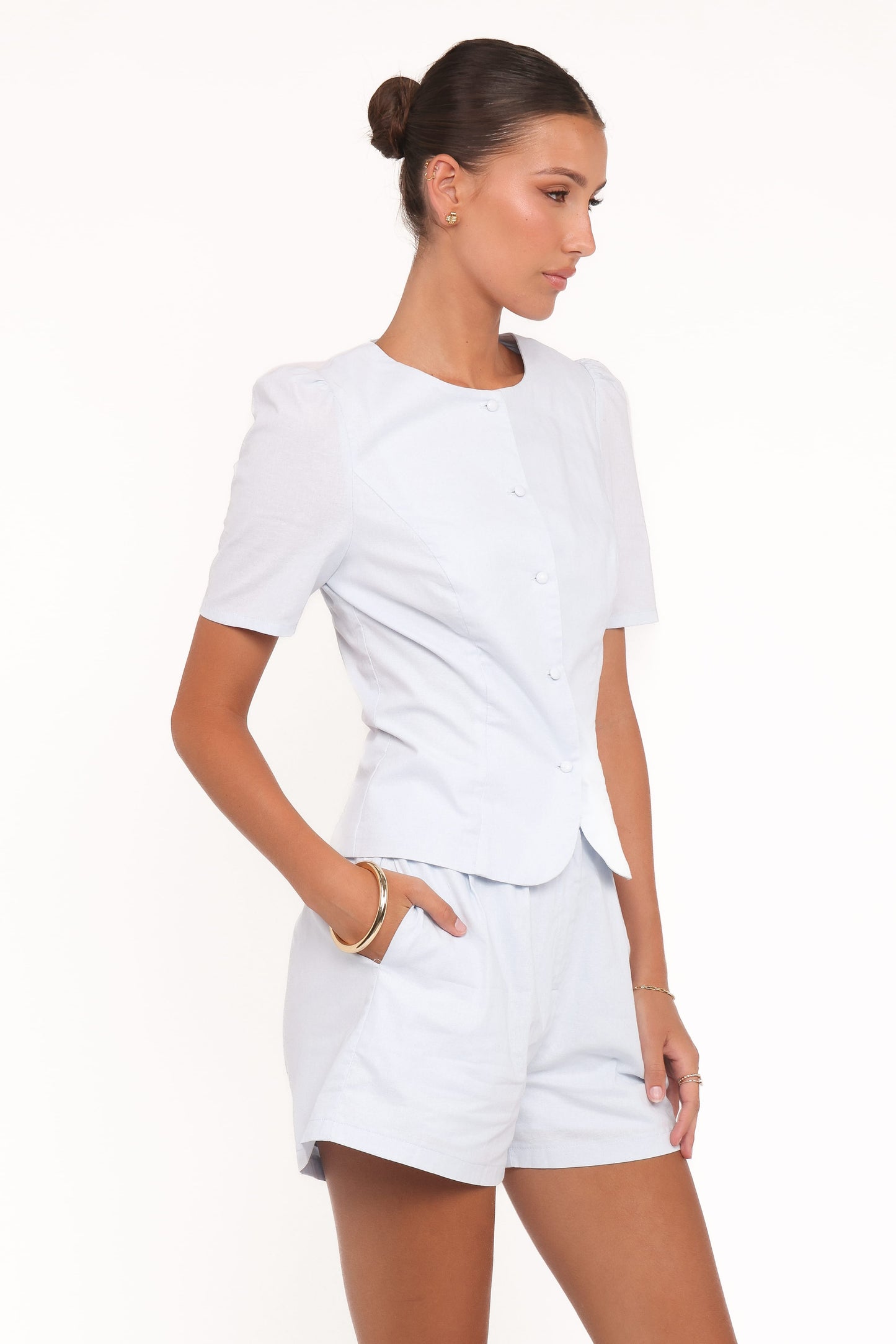 Bentley Short Set - Pale Blue