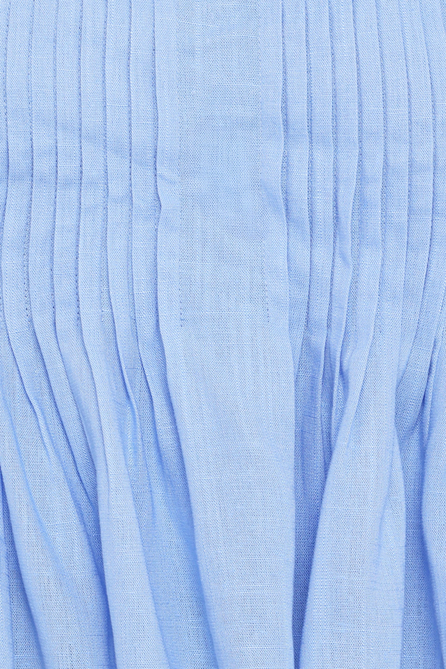 Cagnes Strapless Peplum Top - Blue