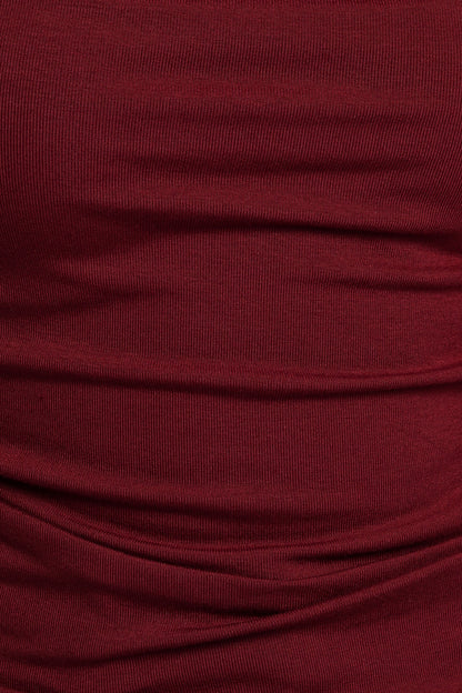 Cer Knit Top - Cherry Chocolate