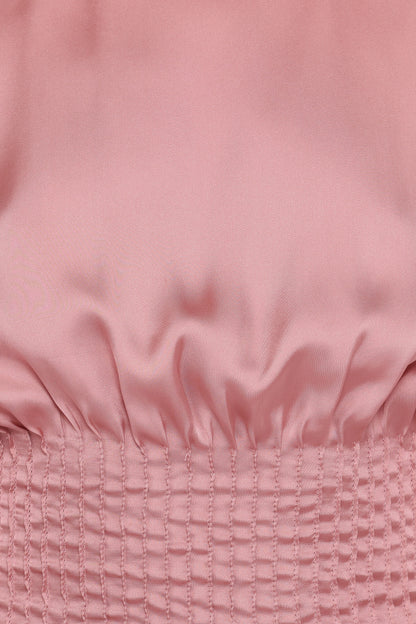 Cherish Pintuck Top - Rose